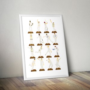 Somerset CCC Legends Print